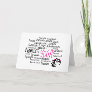 Inpsirational Yoga Greeting Card