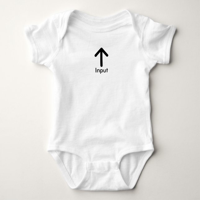 Input & Output Baby Baby Bodysuit (Front)