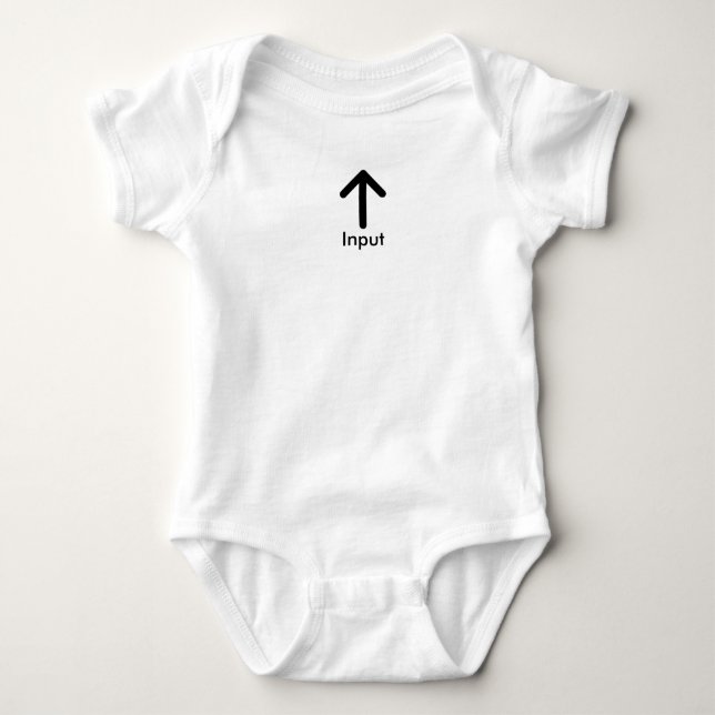 Input & Output Baby Bodysuit (Front)