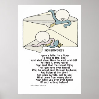 Inquisitiveness - The Goops Poster