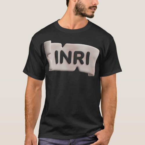 INRI Jesus Cross T_Shirt