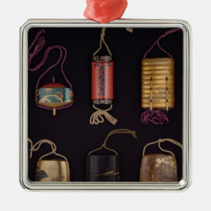 Inro Cases Metal Ornament