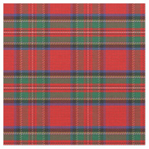 Insane beautiful Scottish patterns Christmas green Fabric