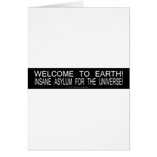 INSANE EARTH CARDS (Front)