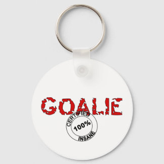 Insane Goalie Keychain