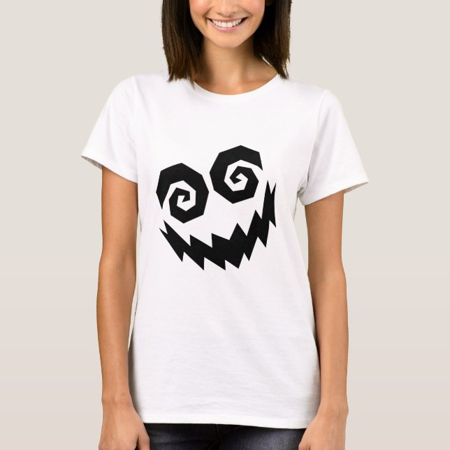 Insane In The Face White+Black T-Shirt (Front)