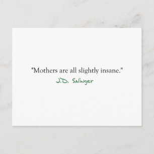 Insane Mothers Postcard