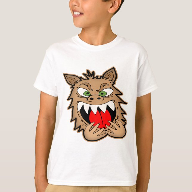 Insane Werewolf T-Shirt (Front)