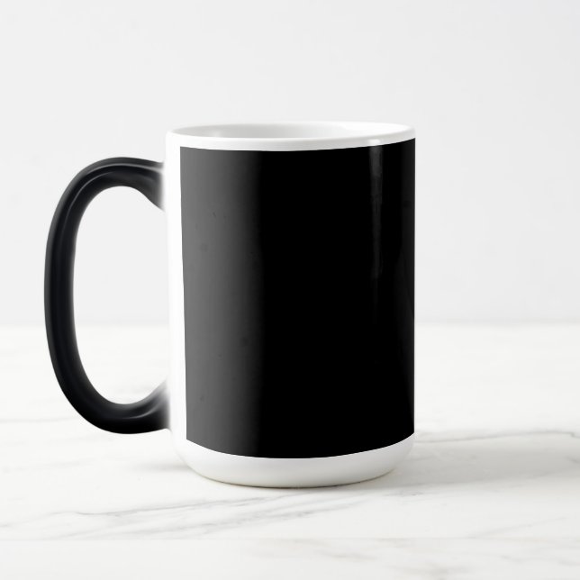 Insanely Black CUSTOMIZABLE Morphing Mug (Left)