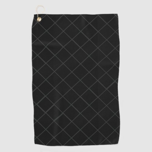 Insanely Black Pattern â Golf Towel