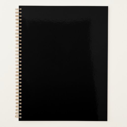 Insanely Black The Darkest Black CUSTOMIZABLE Planner