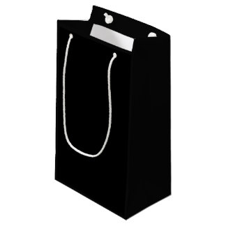 Insanely Black (The Darkest Black) CUSTOMIZABLE Small Gift Bag