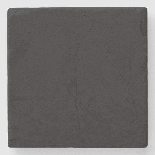 Insanely BlackThe Darkest Black CUSTOMIZABLE Stone Coaster