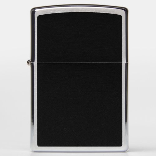 Insanely Black The Darkest Black CUSTOMIZABLE Zippo Lighter