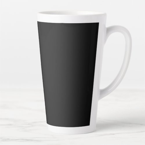 Insanely Black The Darkest Black Latte Mug