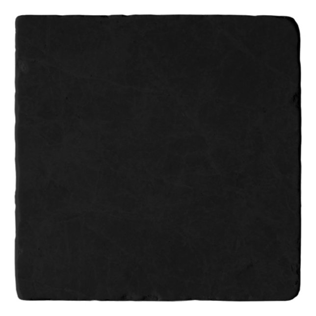 Insanely Black (The Darkest Black)  Trivet (Front)