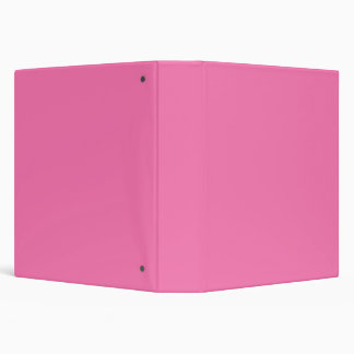 Insanely Pink CUSTOMIZABLE Binder