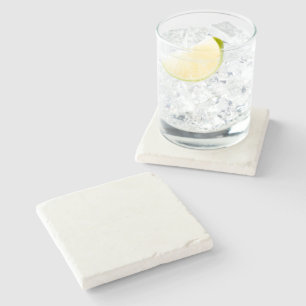 Insanely White (The Whitest White) CUSTOM  Stone Coaster