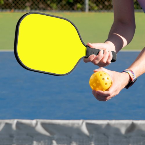 Insanely Yellow Pickleball Paddle