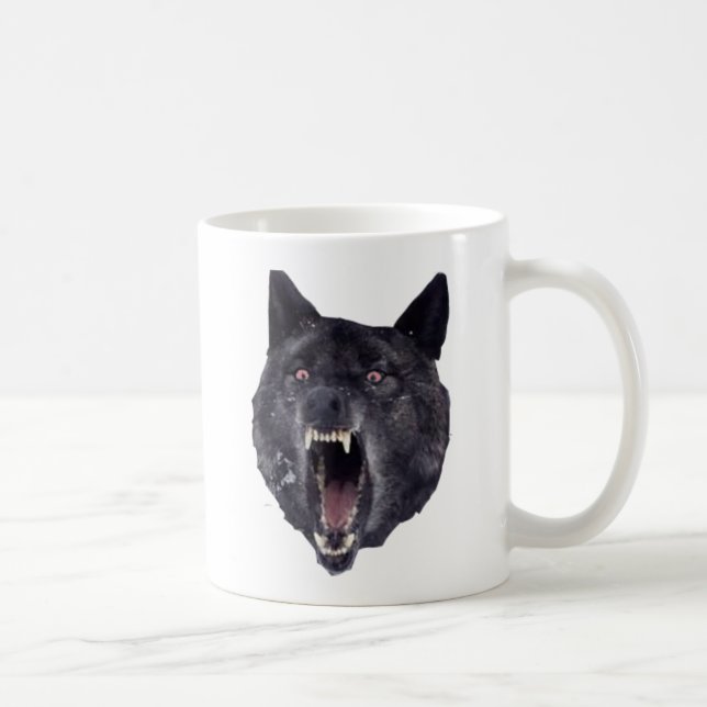 Insanity wolf coffee mug (Right)