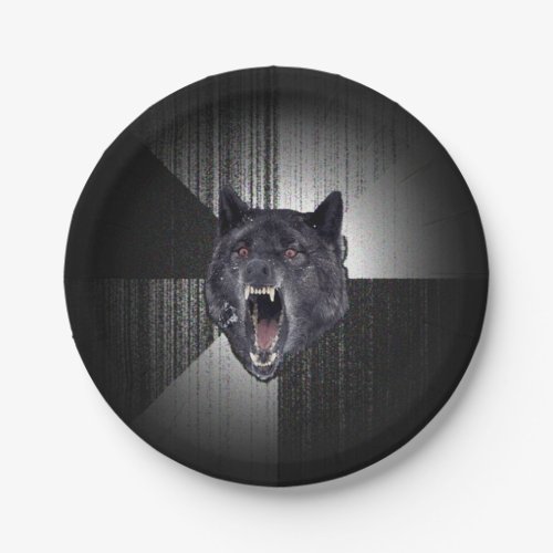 Insanity Wolf Meme Paper Plates