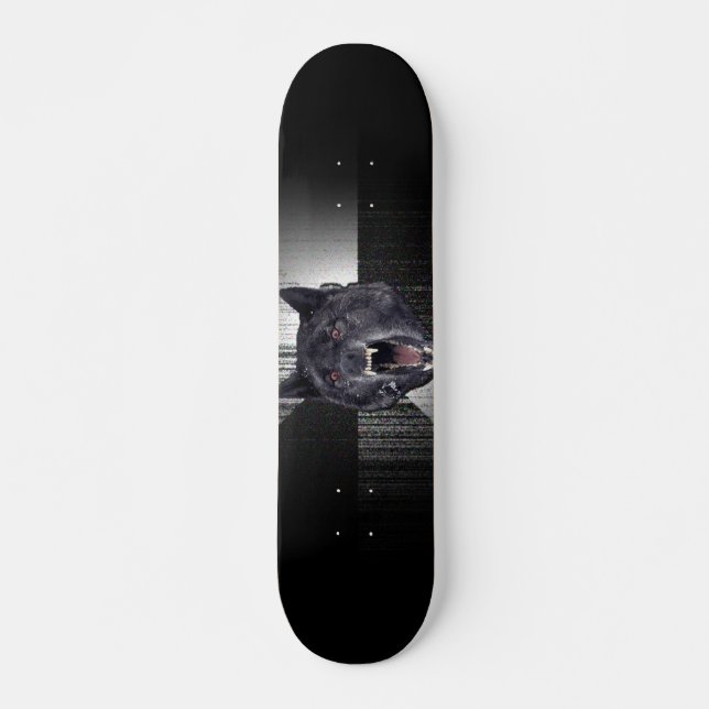 Insanity Wolf Meme Skateboard (Front)