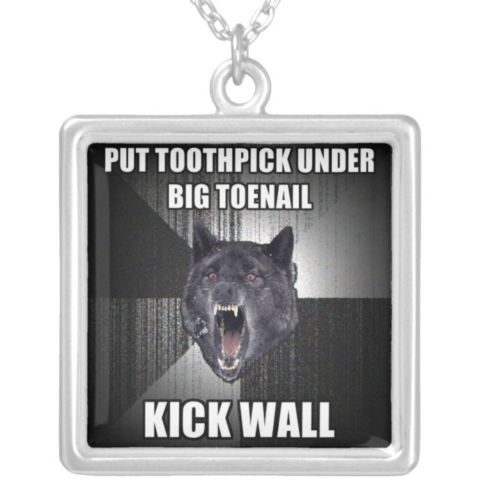 Insanity Wolf Necklace