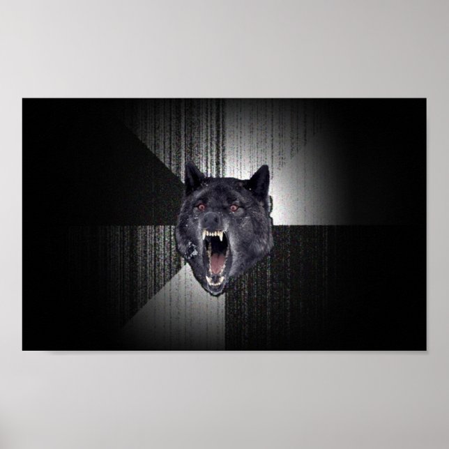 Insanity Wolf Poster (Front)
