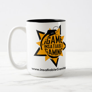 .insatiable. Gaming 15 oz. Mug