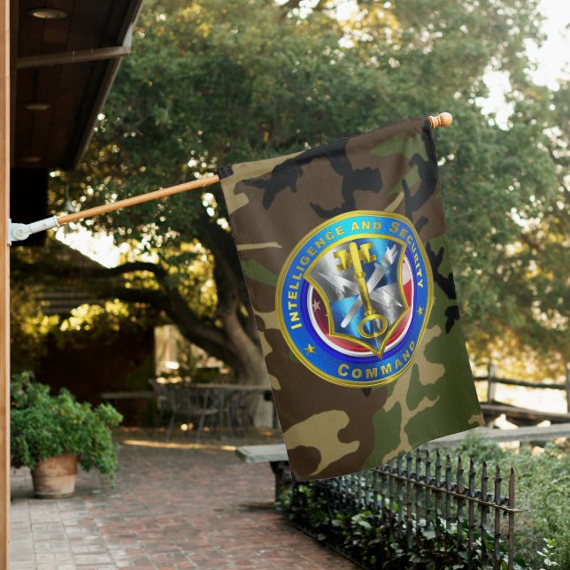 INSCOM Intelligence and Security Command  House Flag (In SItu)
