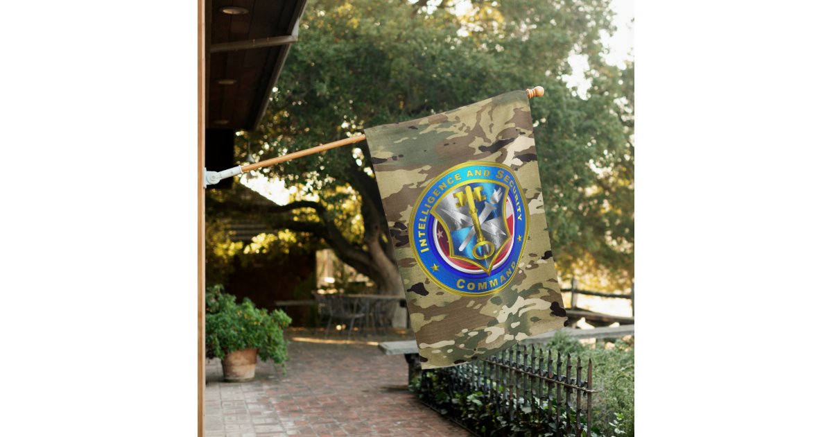 INSCOM Intelligence and Security Command House Flag | Zazzle