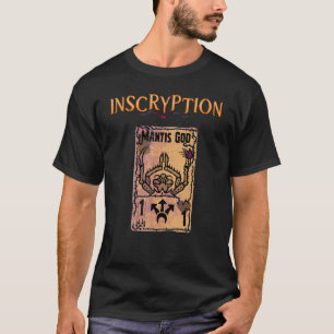 Inscryption Mantis God Psychological Horror Card G T-Shirt