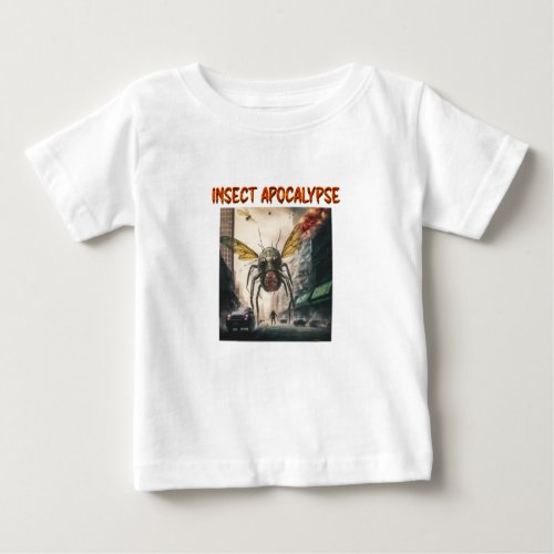 Insect Apocalypse Baby Fine Jersey  Baby T_Shirt