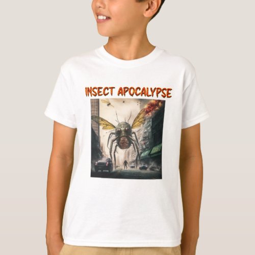  Insect Apocalypse Kids Basic T_Shirt 