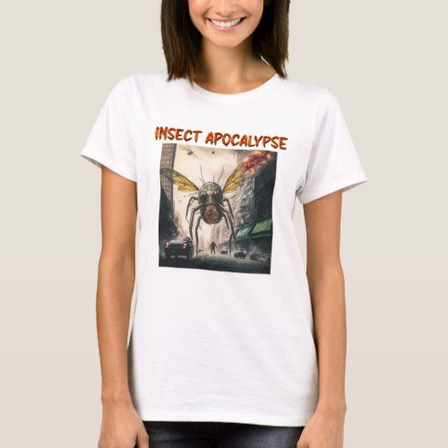  Insect Apocalypse Womens Basic T_Shirt 