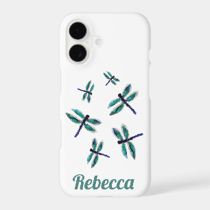 Insect Art Dragonfly Personalised iPhone 17 Case