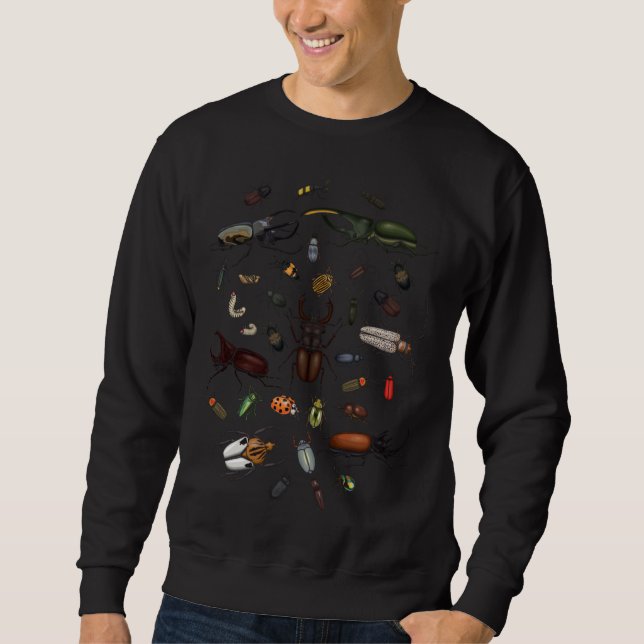 Insect  Bug Catcher Bug Catching Future Entomologi Sweatshirt (Front)