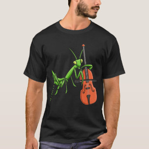 Insect Collecting Bug Catching Entomologist Violin T-Shirt