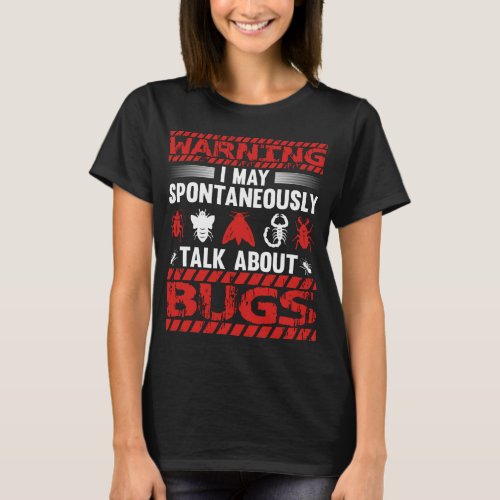 Insect Collector Bug Lover Nature Funny Entomologi T_Shirt