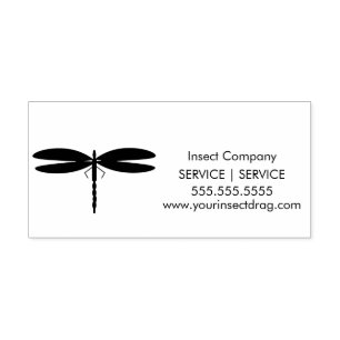 Insect Dragonfly Pest Business Logo Self-inking Stamp
