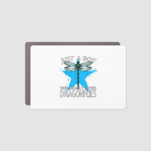 Insect Entomologist Just A Boy Who Really Loves Dr Car Magnet