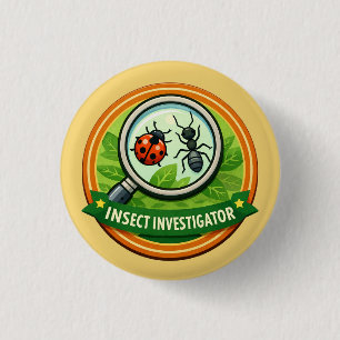 insect investigator Explorer Kids Outdoor Award Button