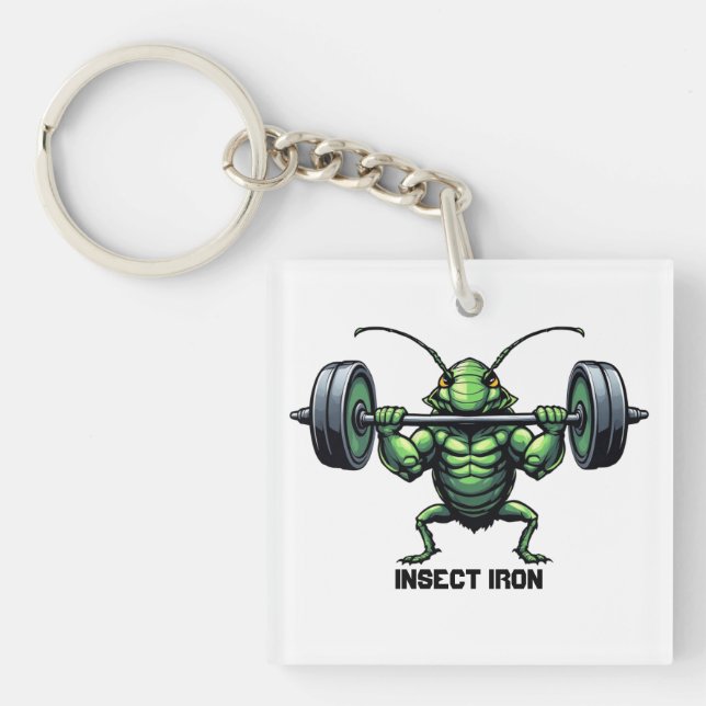 Insect Iron Keychain (Front)