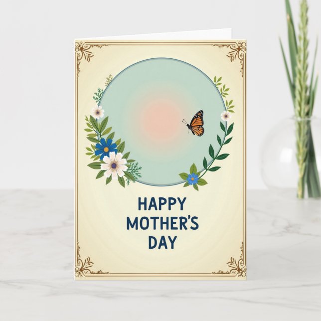 Insect Mothers Day Card (Front)