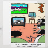 Insect Parents Funny Cartoon (Front/Back)