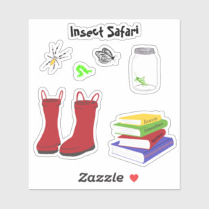 Insect Safari stickers