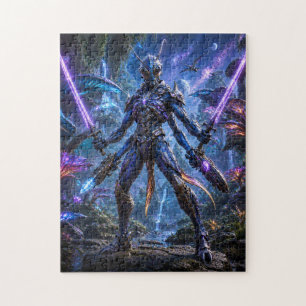 Insectoid Alien Warrior Puzzle