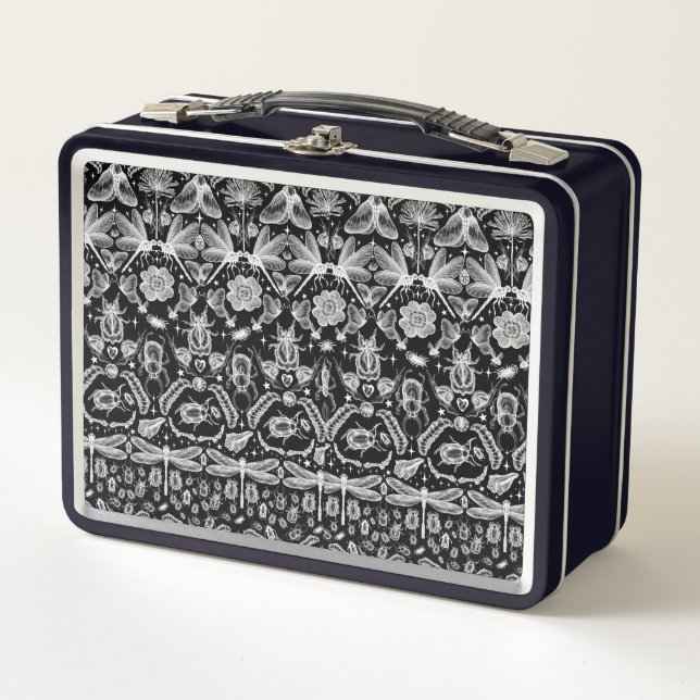 Insects and Bugs Metal Lunch Box (Front)