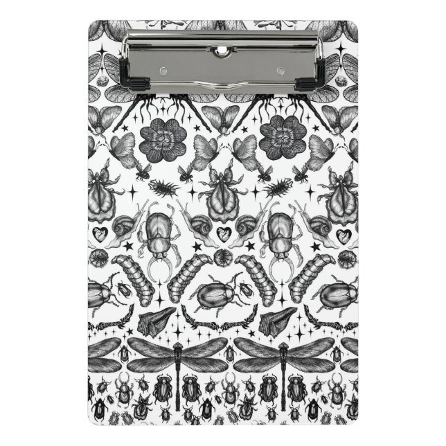 Insects and Bugs Mini Clipboard (Front)