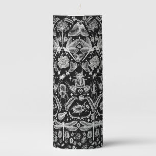 Insects and Bugs Pillar Candle